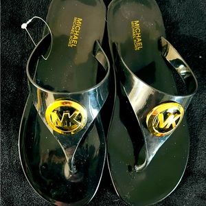 Michael Kors never worn black sandals